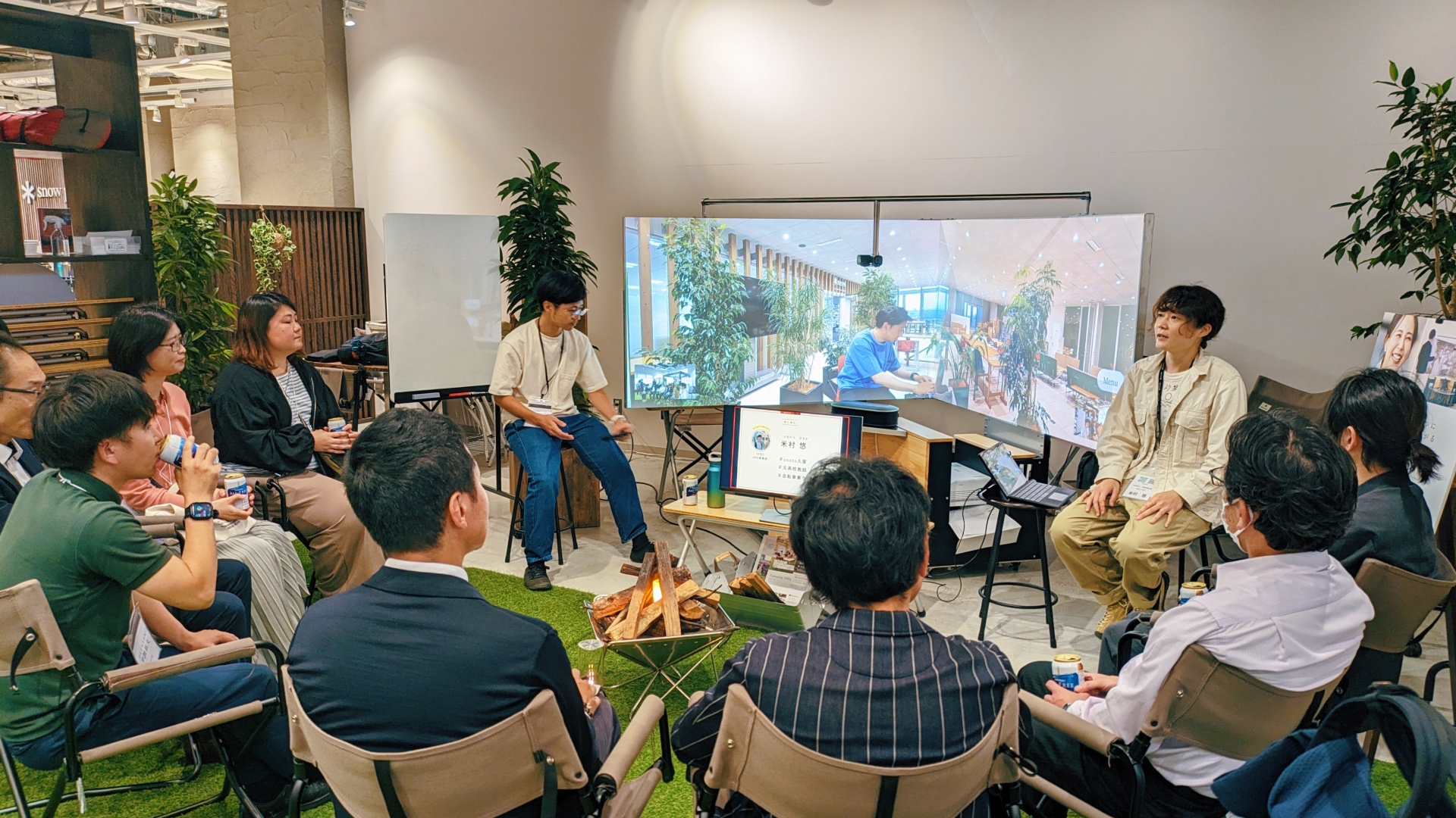 【Camping Office osoto COLLEGE】osoto session #2 スノーピークと考える「柔軟な働き方とは？」